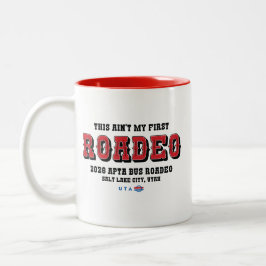 Dieser ist nicht mein erster Roadeo Zwei-Ton-Beche Zweifarbige Tasse