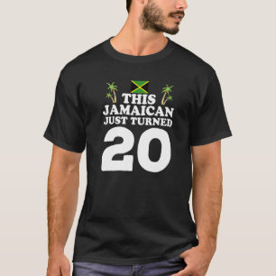 Dieser Jamaikaner hat gerade 20 Jamaika 20. Geburt T-Shirt