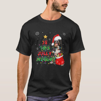 Dieser Jolly genug Bernese Mountain Dog Merry Chri T-Shirt