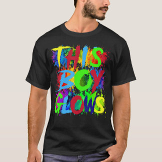 Dieser Junge bläst Niedlichen Jungs Mann Sohn Part T-Shirt