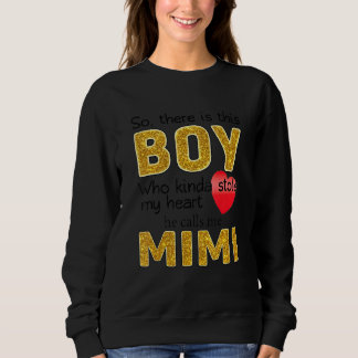 Dieser Junge, der mir das Herz gestohlen hat, nenn Sweatshirt