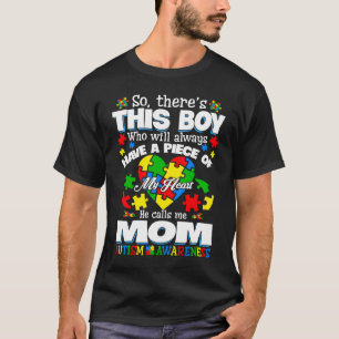 Dieser Junge hat ein Stück meines Herzens Stolz Ma T-Shirt