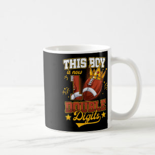 Dieser Junge ist jetzt 10 zweistellige Fußball Geb Kaffeetasse