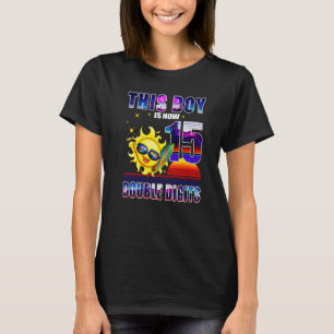Dieser Junge ist jetzt zweistellig, 15. Geburtstag T-Shirt