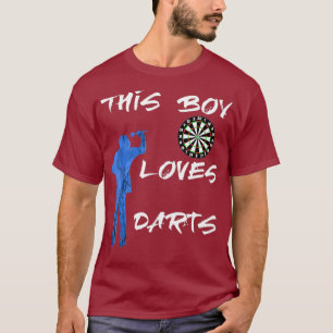 Dieser Junge Liebe Darts Board Games Player T-Shirt