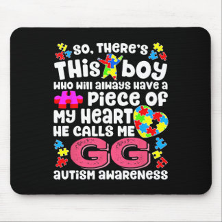 Dieser Junge nennt mich Gg Fighter Autismus Awaren Mousepad