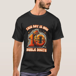 Dieser Junge zweistellige Dutzend Basketball10 Jah T-Shirt