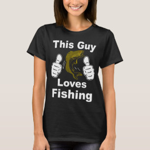 Dieser Kerl liebt Angeln T-Shirt
