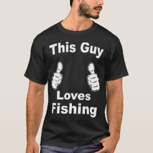 Dieser Kerl liebt Angeln T-Shirt