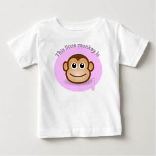 Dieser kleine Affe ist 1 Baby T-shirt
