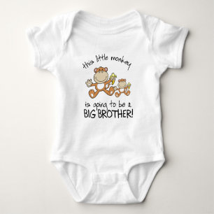 dieser kleine Affenbruder Baby Strampler