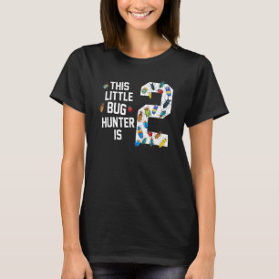 Dieser kleine Bug Hunter ist 2 Ladybug 2. Geburtst T-Shirt