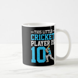 Dieser kleine Cricket-Spieler ist 10 Jahre alt 10. Kaffeetasse