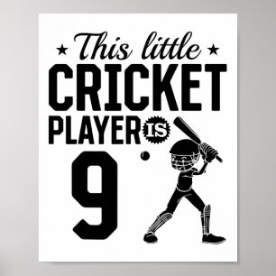 Dieser kleine Cricket-Spieler ist 9 Jahre alt - 9. Poster