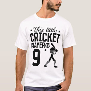 Dieser kleine Cricket-Spieler ist 9 Jahre alt - 9. T-Shirt