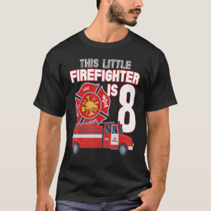 Dieser kleine Feuerwehrmann ist der 8-jährige Gebu T-Shirt