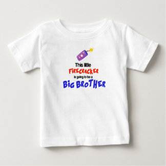 Dieser kleine Firecracker, 4. Juli Big Brother Baby T-shirt