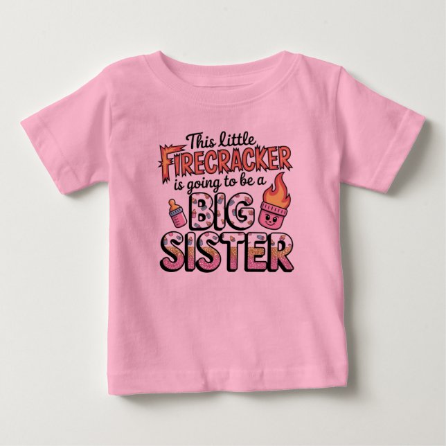Dieser kleine firecracker Kleinkind-T - Shirt (Vorderseite)