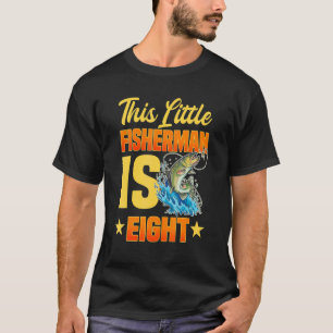 Dieser kleine Fischer ist 8 Geburtstagsparty Celeb T-Shirt