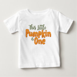 Dieser kleine Kürbis ist eins Baby T-shirt
