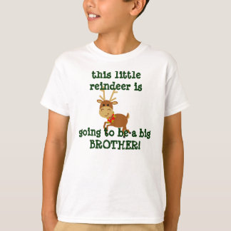dieser kleine Rentier wird ein großer Bruder sein! T-Shirt