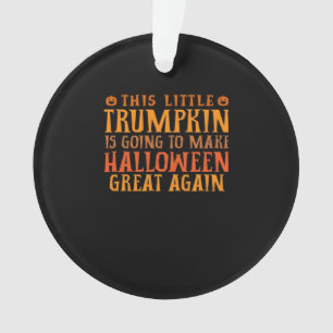 Dieser kleine Trumpkin wird Halloween GR Ornament