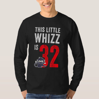 Dieser kleine Whizz ist 32 Geburtstag T-Shirt