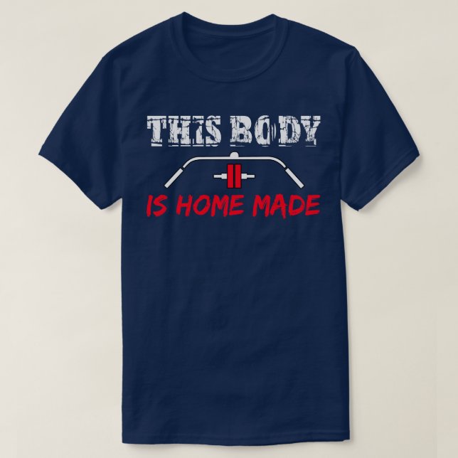 Dieser Körper ist Zuhause T-Shirt (Design vorne)