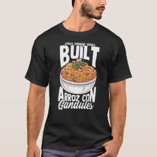 Dieser Körper wurde auf Arroz Con Gandules Puerto  T-Shirt