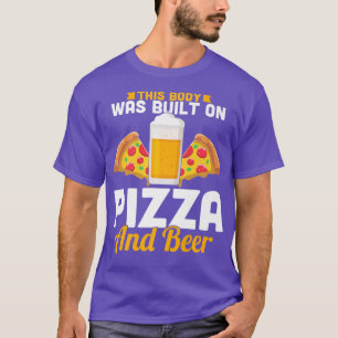 Dieser Körper wurde auf Pizza und Bier Premium5499 T-Shirt