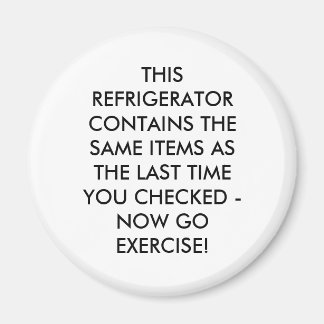 DIESER KÜHLSCHRANK ENTHÄLT DIE GLEICHEN.. MAGNET