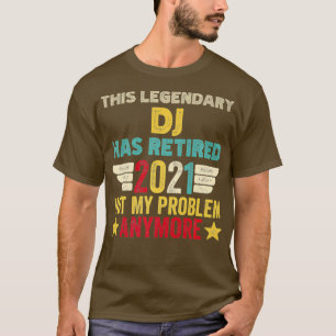 Dieser legendäre DJ hat sich zur Ruhe gesetzt, nic T-Shirt