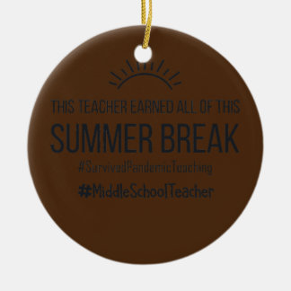Dieser Lehrer der Mittelschule hat all das verdien Keramik Ornament