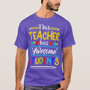 Dieser Lehrer hat Phantastischen Schüler Puzzle Au T-Shirt