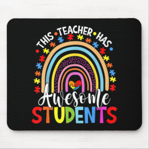 Dieser Lehrer hat Phantastischen Schüler Regenboge Mousepad