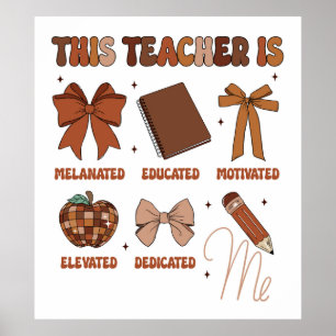 Dieser Lehrer ist Poster