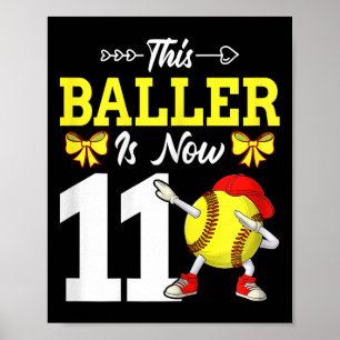 Dieser Ller Ist Jetzt 11 Dabbing Softll 11. Geburt Poster