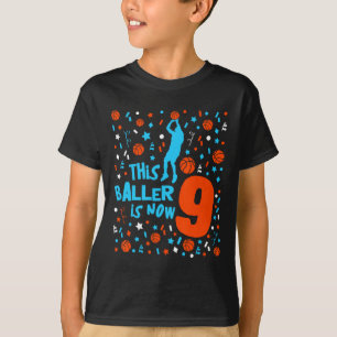Dieser Ller Ist Jetzt 9 - Kinder 9. Geburtstag Ske T-Shirt