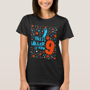 Dieser Ller Ist Jetzt 9 - Kinder 9. Geburtstag Ske T-Shirt