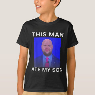 Dieser Mann aß mein Sohn Funny Meme Ironic Albern  T-Shirt