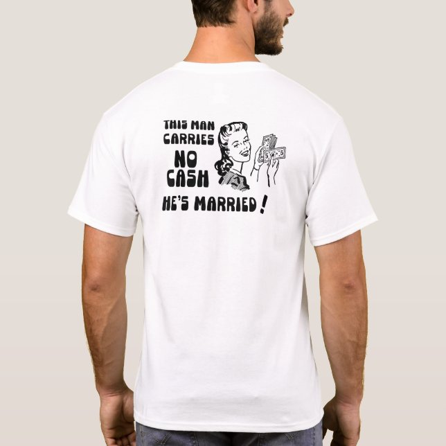 Dieser Mann ist Verheiratet T-Shirt (Rückseite)
