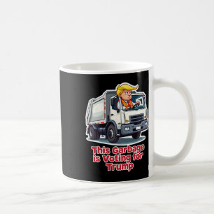 Dieser Müll stimmt Trump über den Müllwagen T Kaffeetasse