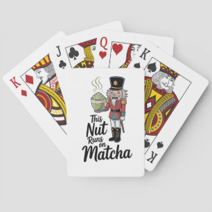 Dieser Nussknacker läuft auf Matcha Weihnachts-Nus Spielkarten