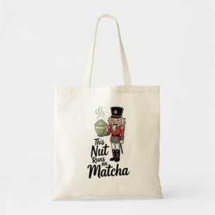 Dieser Nussknacker läuft auf Matcha Weihnachts-Nus Tragetasche