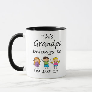 Dieser Opa gehört Tasse