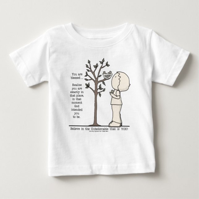 Dieser Ort Baby T-shirt (Vorderseite)