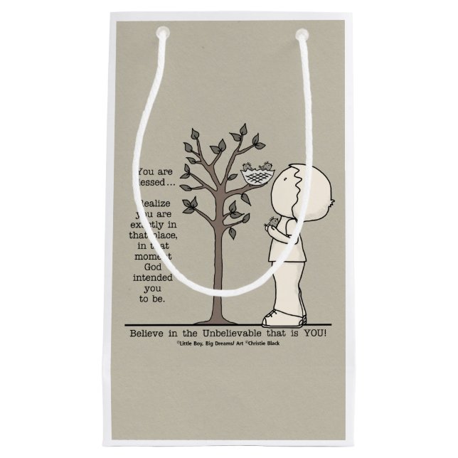 Dieser Ort Kleine Geschenktüte (Vorderseite)