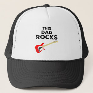 Dieser Papa rockt Truckerkappe