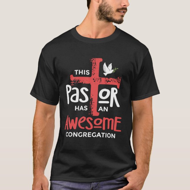Dieser Pastor verfügt über eine Phantastische App  T-Shirt (Vorderseite)