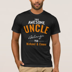 Dieser Phantastische Onkel gehört zum Hinzufügen T-Shirt